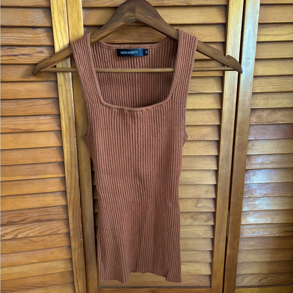 Merokeety Sweater Tank